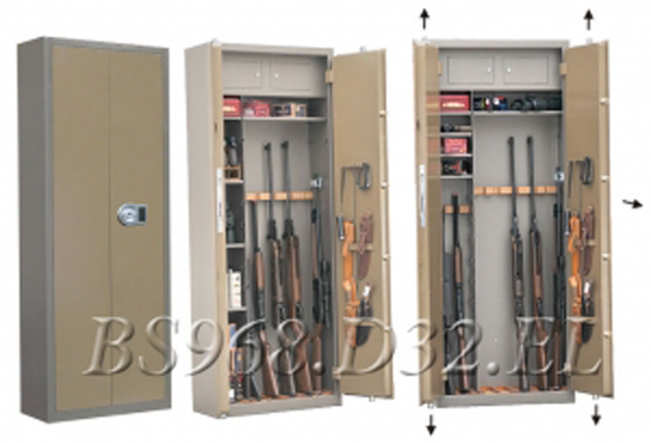 Оружейный сейф Gunsafe BS968 d32 EL