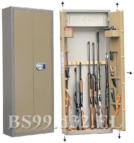 Оружейный сейф Gunsafe BS99 d32 EL