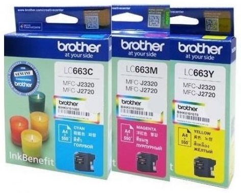 Картридж Brother LC663C