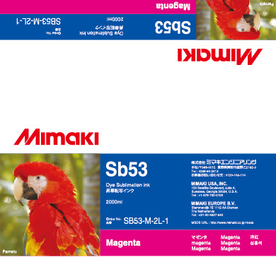 Чернила Mimaki SB53 Magenta