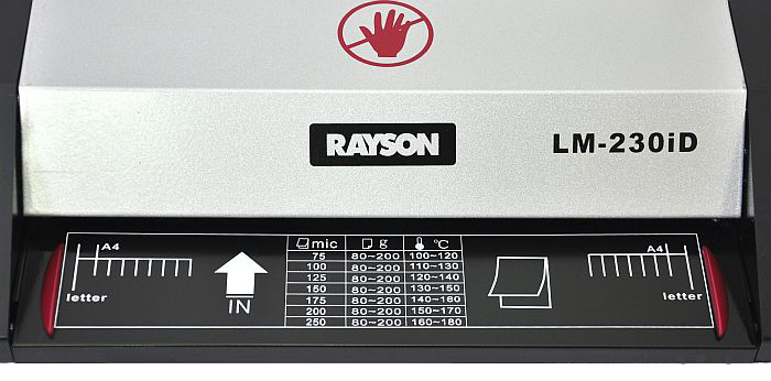 Пакетный ламинатор Rayson LM-230iD